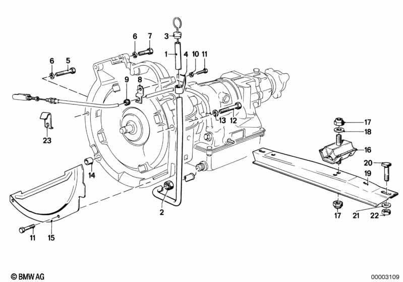 Gearbox suspension/mounting