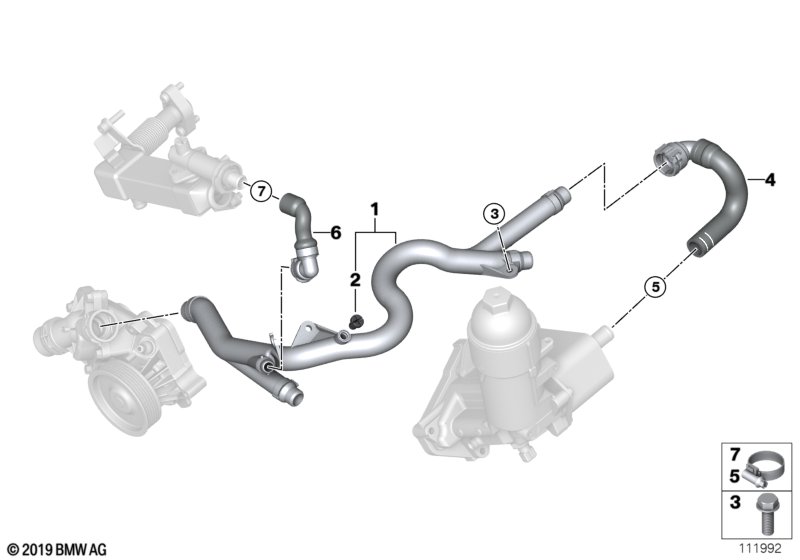 Cooling System Water Hoses