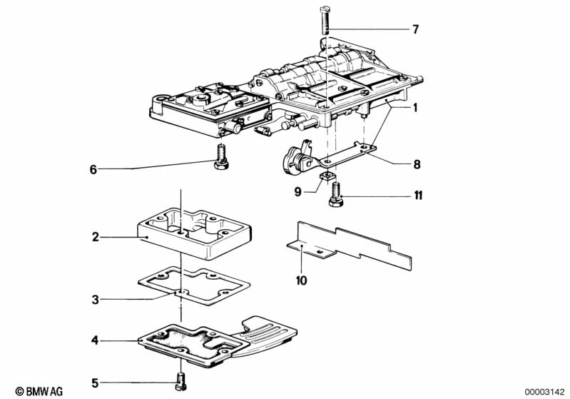 Genuine BMW 24311204158 E12 Gasket Asbestos Free (Inc. 3.0CS, 528 & 2.8L) | ML Performance EU Car Parts