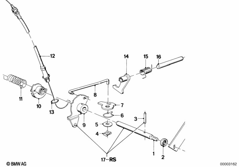 ZF 3hp22 gear shift/parking lock