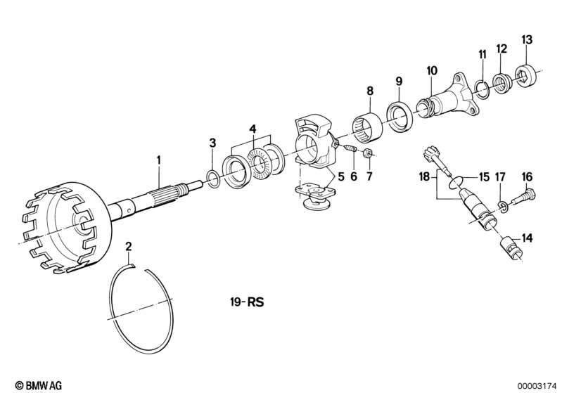 ZF 3hp22 output