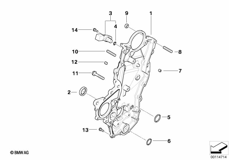 Genuine BMW 11147791827 R50 Screw With Flange M6X20 (Inc. One D) | ML Performance UK Car Parts
