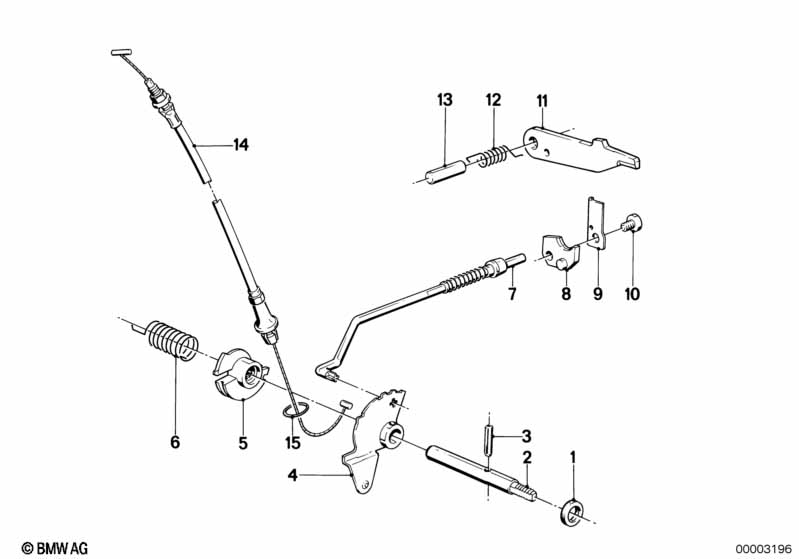 ZF 4hp22/24 gear shift/parking lock