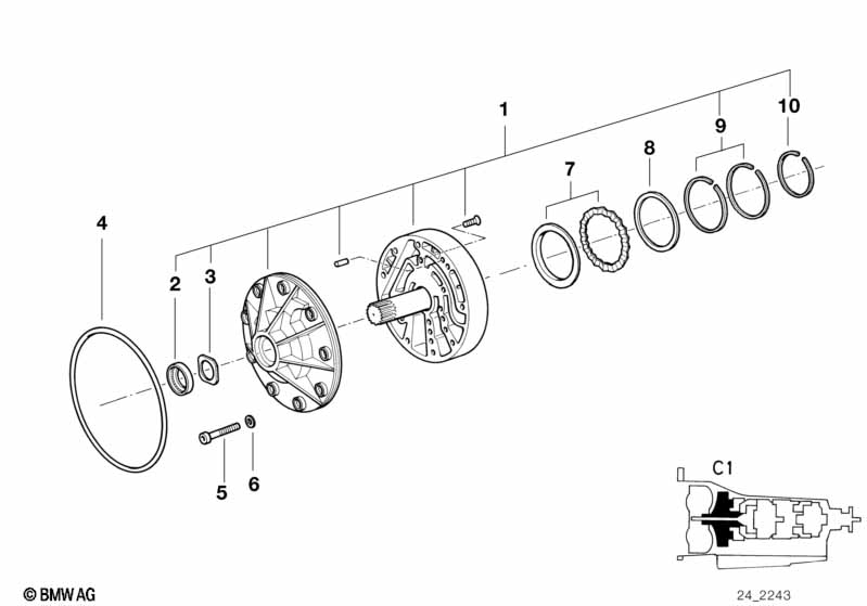 A5S310Z lubric.system/brake clutch c1