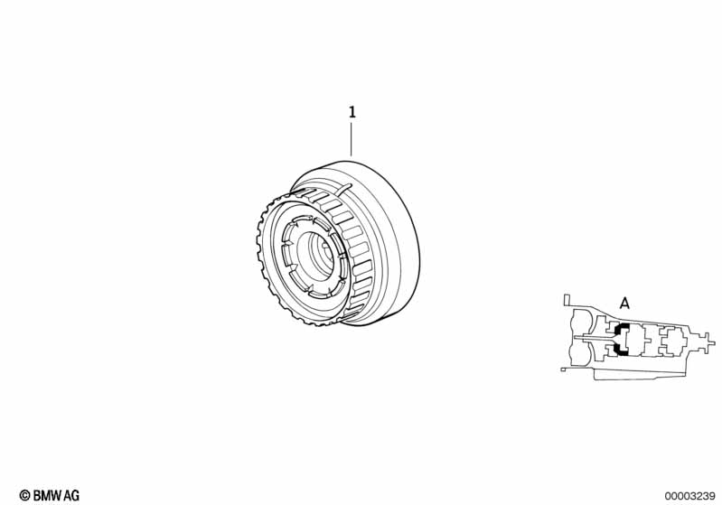 A5S310Z drive clutch A