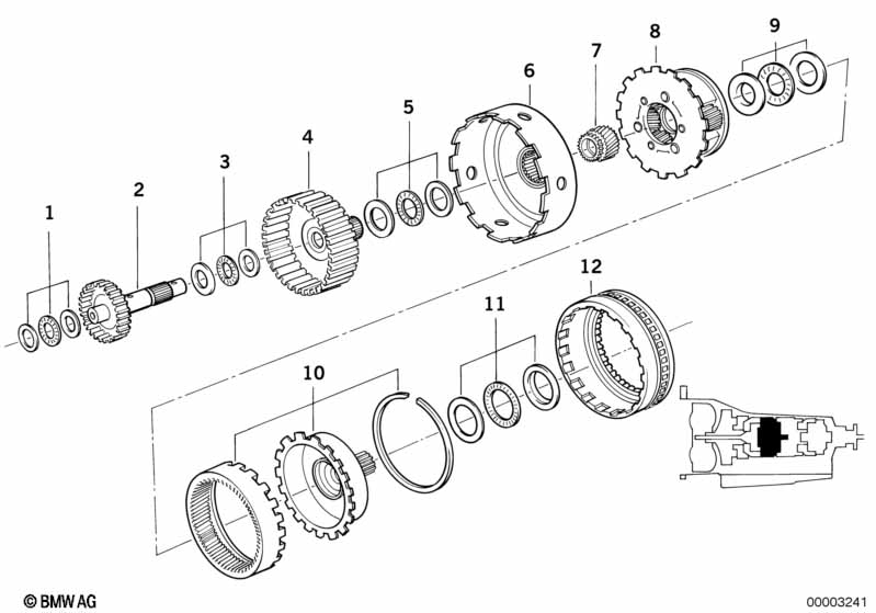 A5S310Z planet wheel sets