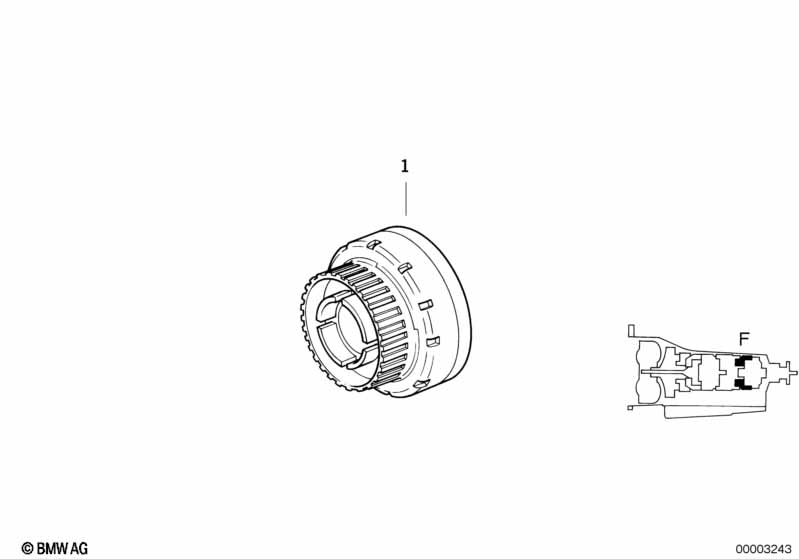 A5S310Z drive clutch f