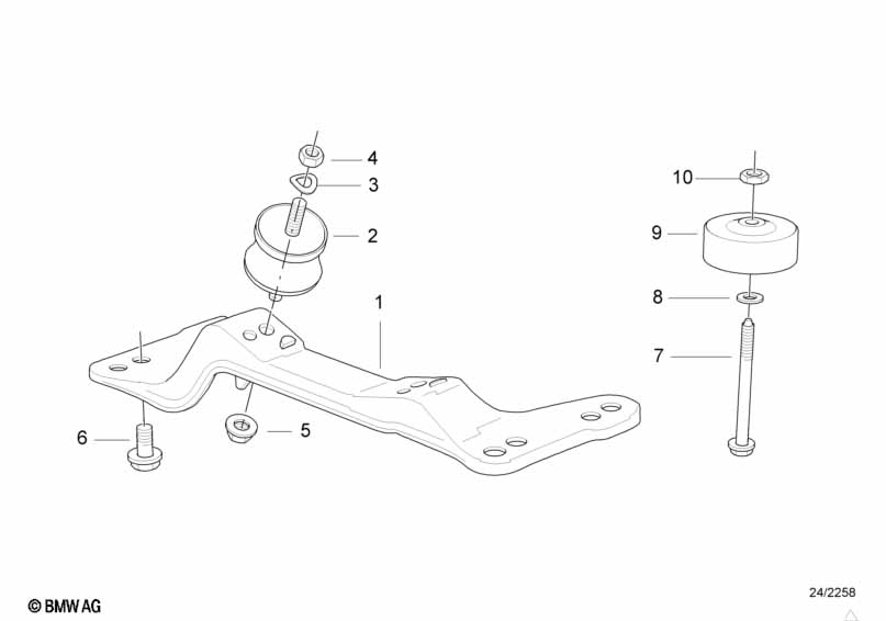 Gearbox suspension