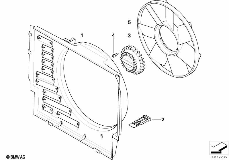 Buse ventilateur/ventilateur