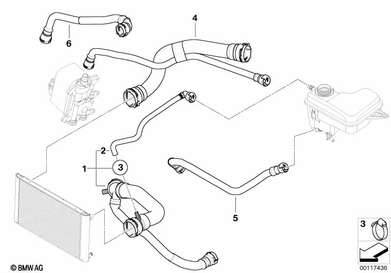 Systeme de refroidissement - durit