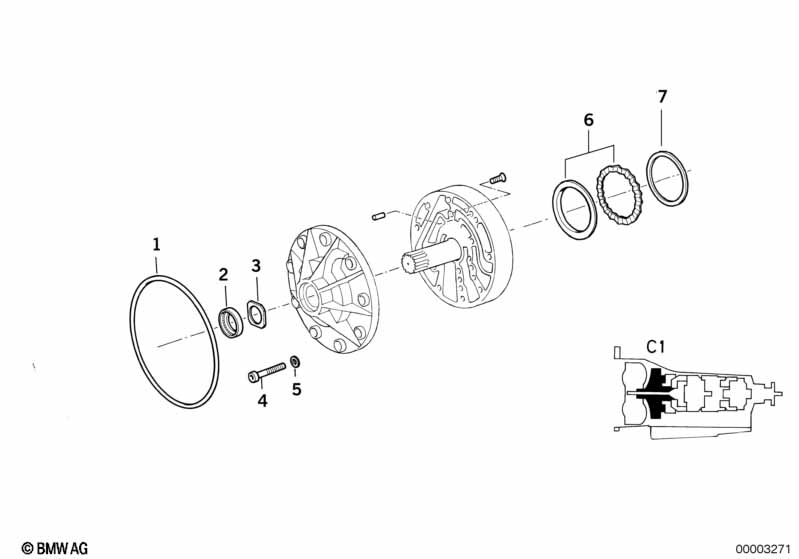 A5S310Z gasket rings/lubrication system