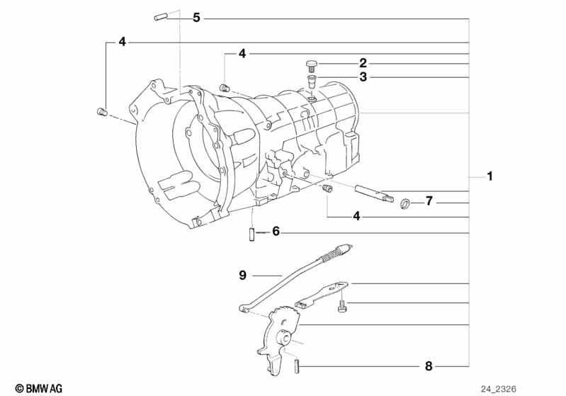 A5S310Z housing with mounting parts