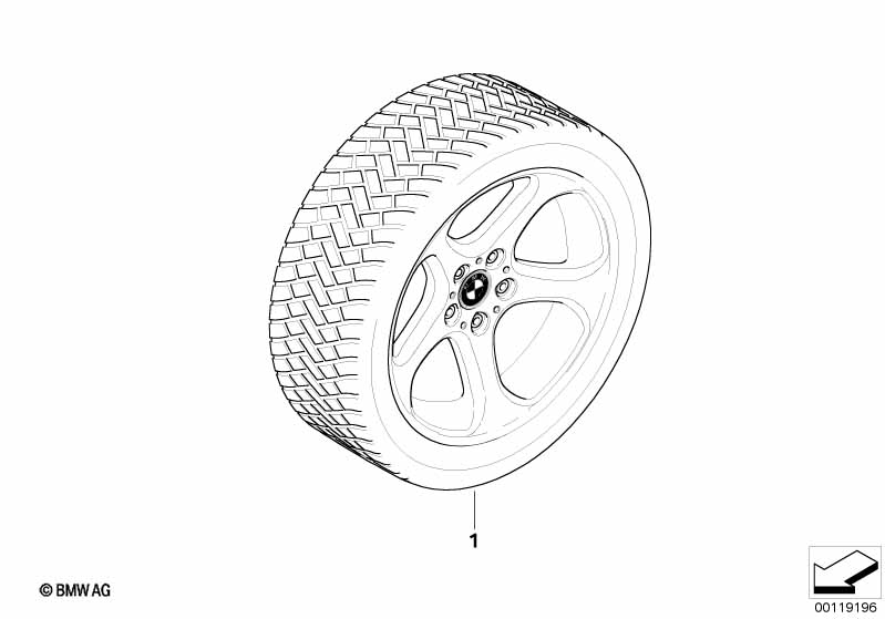 Winter wheel w.tire star sp.69 - 18