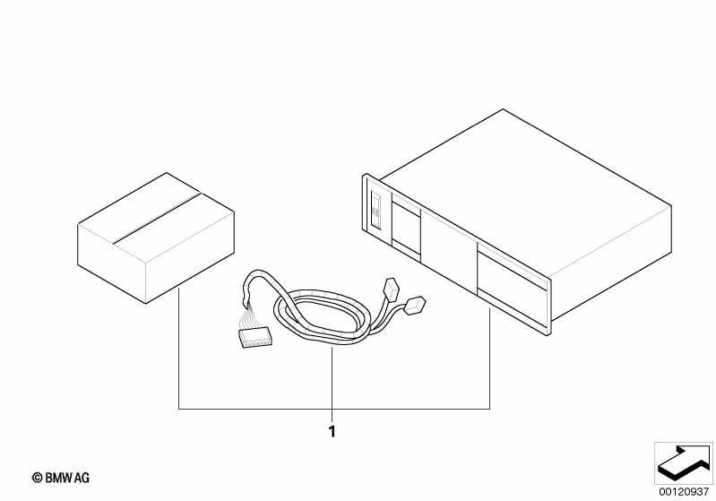 Retrofit kit, CD-changer