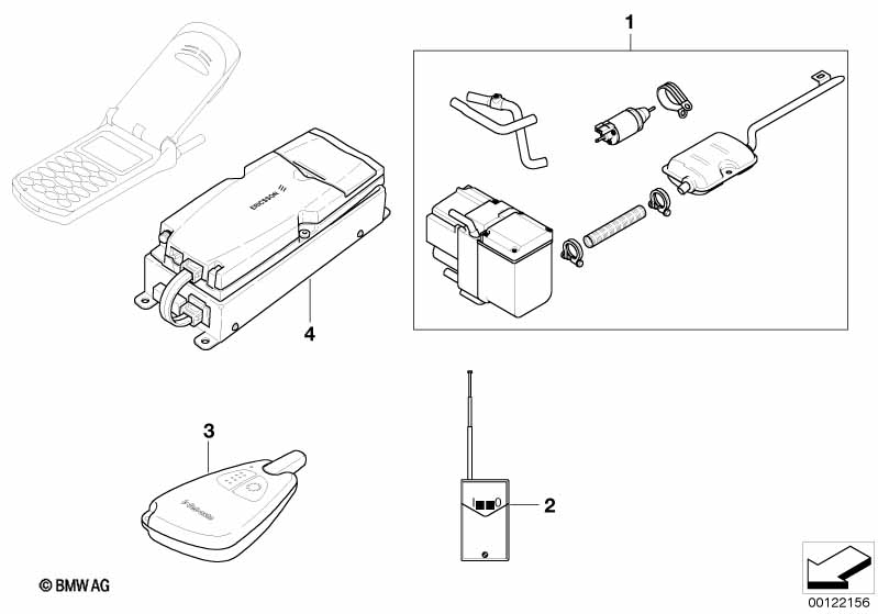 Install.kit, independent heater