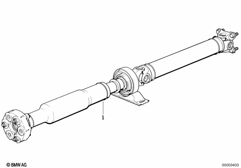 Drive shaft (swivel joint)