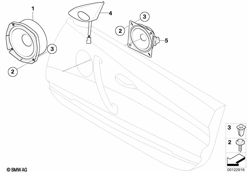 Genuine BMW 65139143269 E85 E86 Woofer (Inc. Z4) | ML Performance UK Car Parts