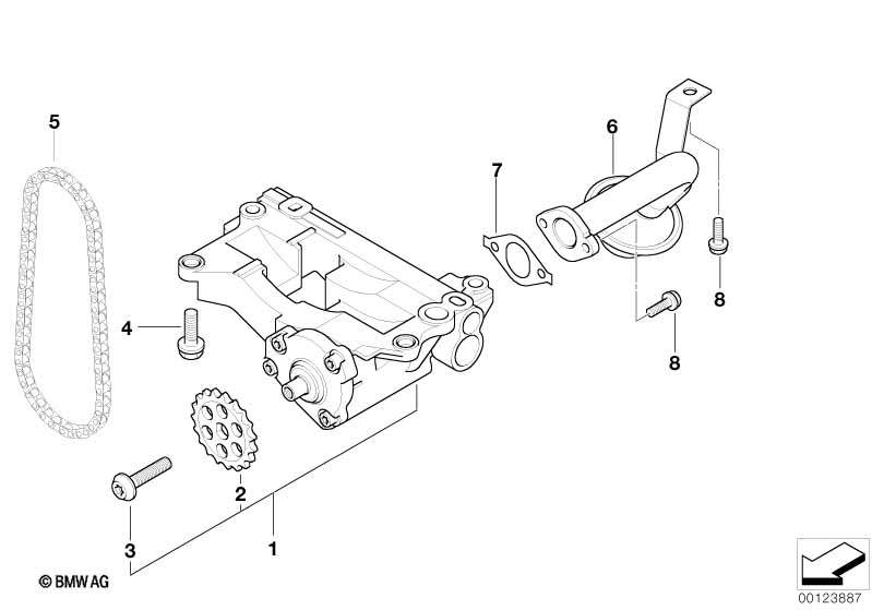 Genuine BMW 11412248162 E93 E61 E63 Torx Bolt M8X35 (Inc. X5 35dX, 335d & 330d) | ML Performance UK Car Parts