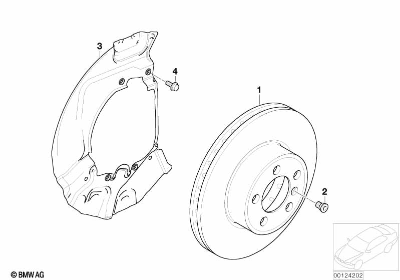 Front brake / brake disc