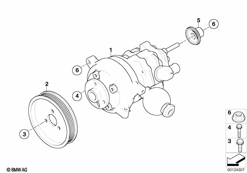 Power steering pump/Dynamic Drive