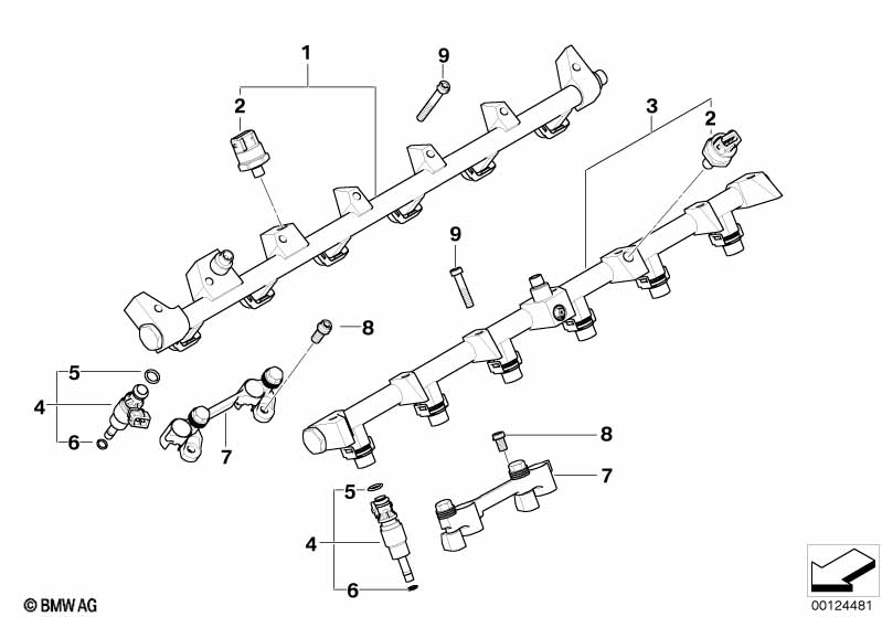 Conduite d'injection-injecteur