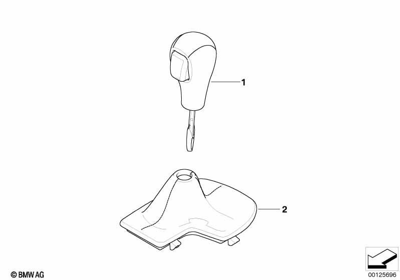 Selector lever handles / covers