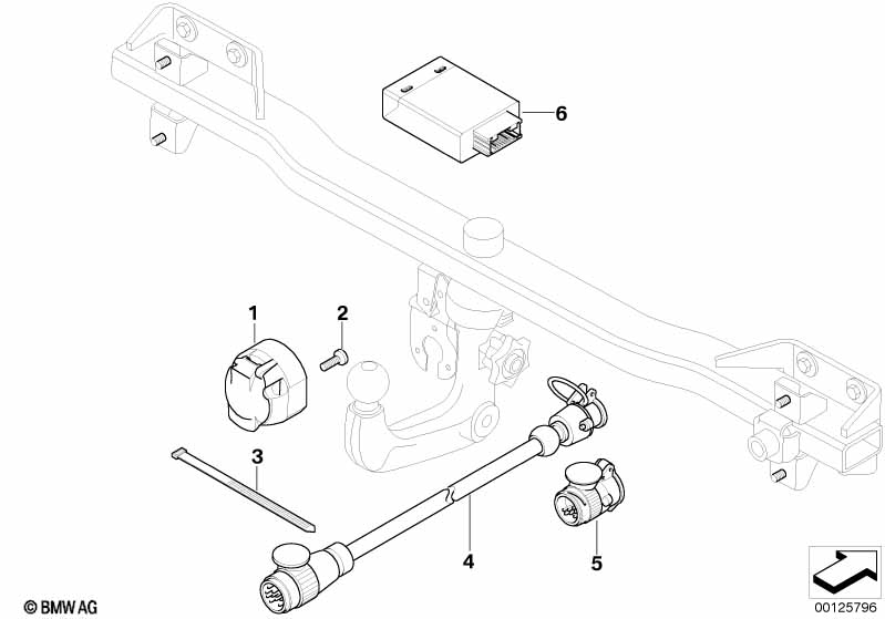 Genuine BMW 61136942997 F22 E39 E30 Adapter 45120 (Inc. X3 3.0i, 320is & 118i) | ML Performance EU Car Parts