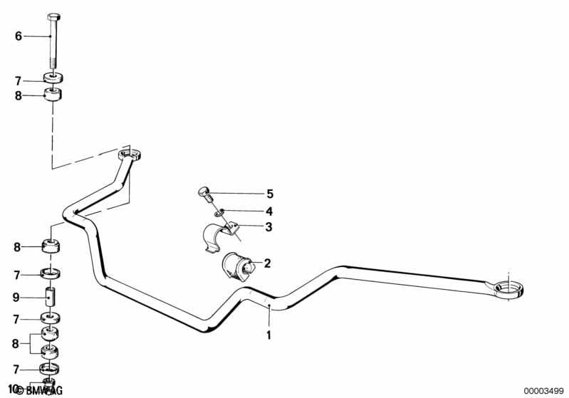 Stabilizer, front