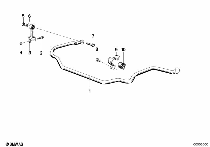 Stabilizer, front