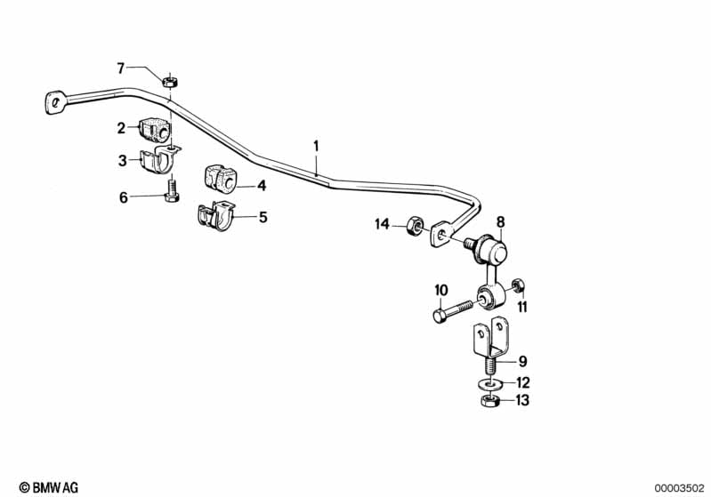 Stabilizer, front