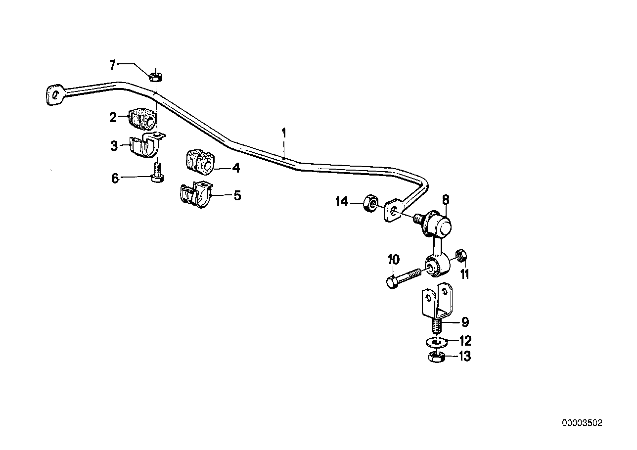 Genuine BMW 31351130075 Stabilizer Link | ML Performance UK Car Parts