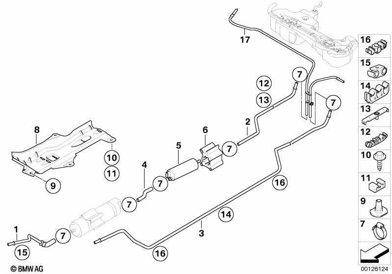 Genuine BMW 07147129161 F25 E92 E85 Hex Head Screw ST 4,8X18 SW8 (Inc. Z4 20i, Phantom & 550i) | ML Performance EU Car Parts