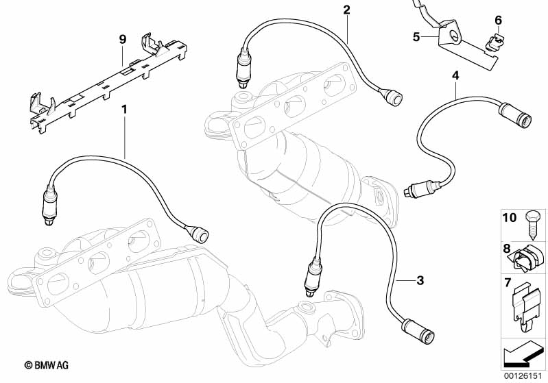 Lambda Probe Fixings