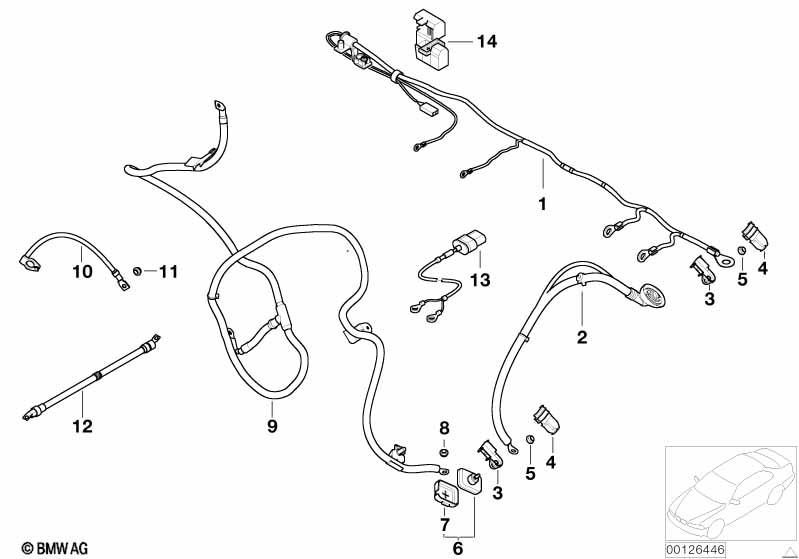 Genuine BMW 12521439677 E53 Cover Base B+ (Inc. X5) | ML Performance UK Car Parts