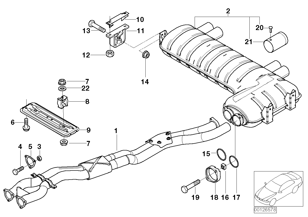 E46 exhaust hanger deals