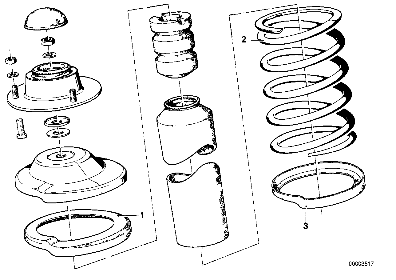 Genuine BMW 31331124122 E21 Front Coil Spring (Inc. 320i, 318 & 318i) | ML Performance UK Car Parts