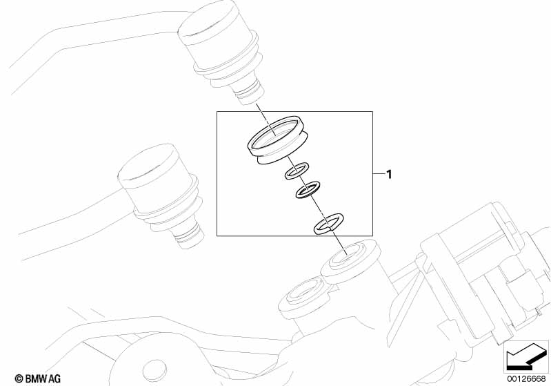 Genuine BMW 32416754986 E66 RR1 Repair Kit For Fcd-Coupling (Inc. 750Li) | ML Performance UK Car Parts