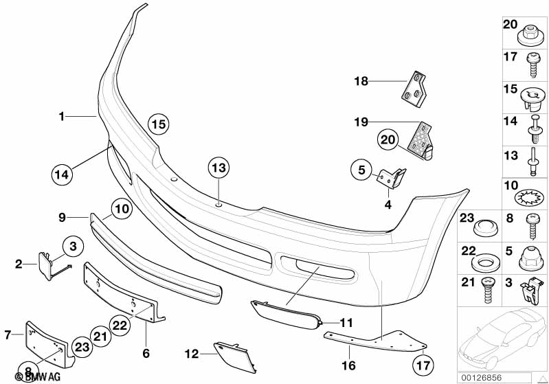 Genuine BMW 51118398012 E36 Covering Right (Inc. Z3) | ML Performance UK Car Parts