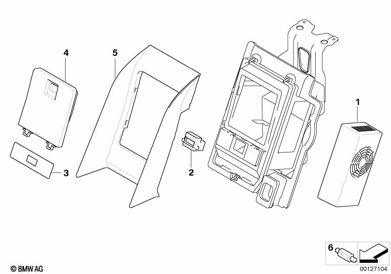Housing parts, coolbox