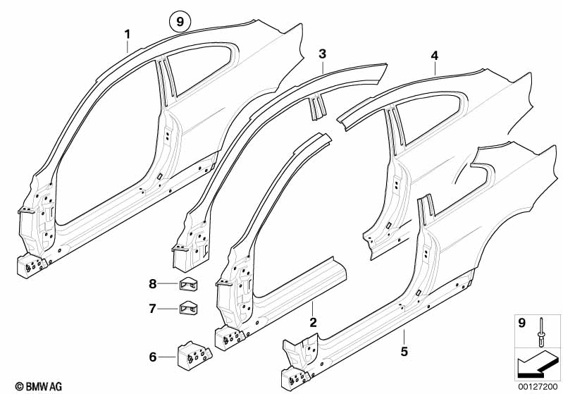 Body-side frame