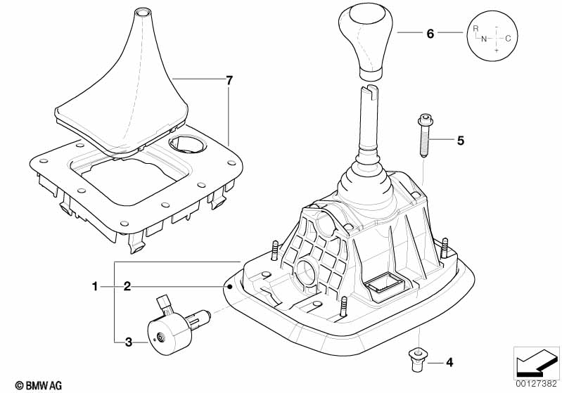 Gear shifting Steptronic, SMG