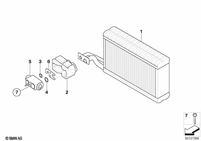 Genuine BMW 64116933915 E64 E61 E63 Gasket (Inc. 525xi) | ML Performance UK Car Parts