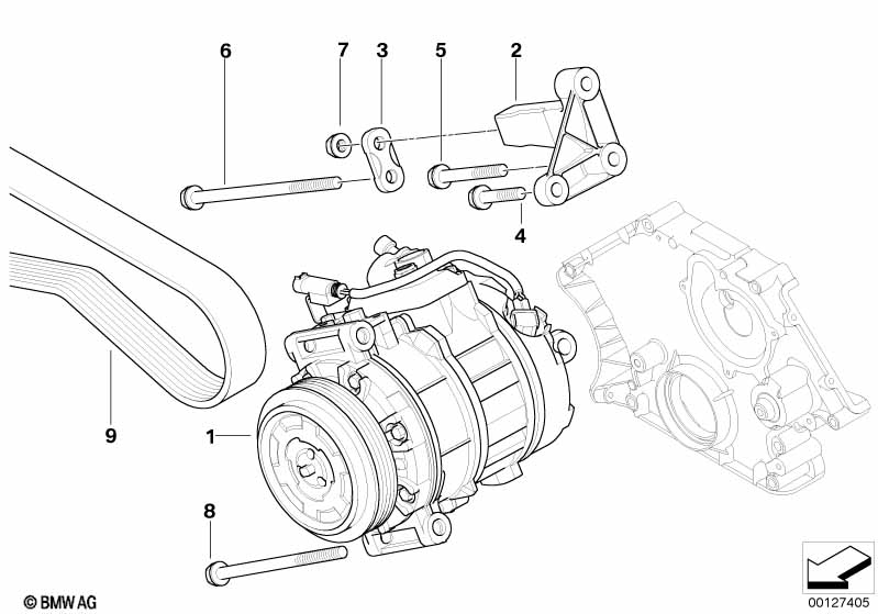 Genuine BMW 64557522482 E60 E67 E64 Plate (Inc. 650i, Alpina B7 & 750i) | ML Performance UK Car Parts