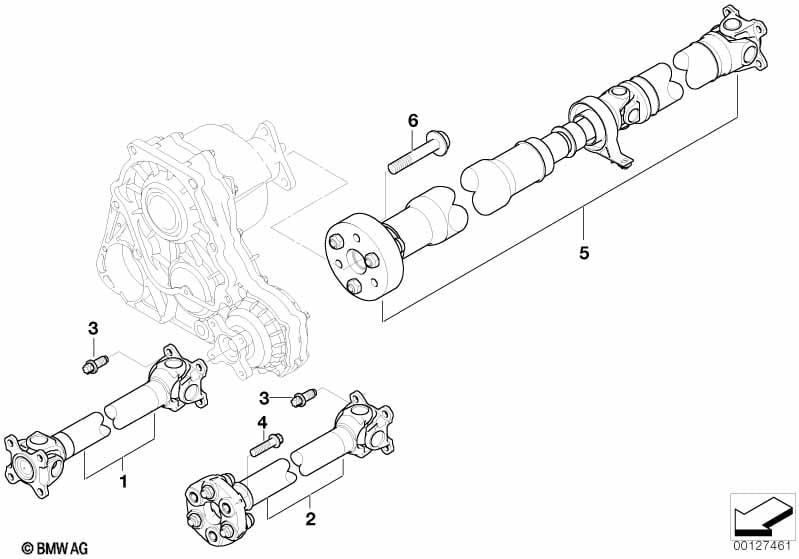 Arbre de transmission, toutes roues