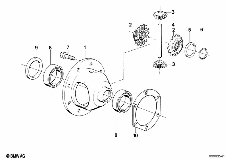 Genuine BMW 31531211419 E30 Front Axel Side Gear (Inc. 325ix) | ML Performance EU Car Parts