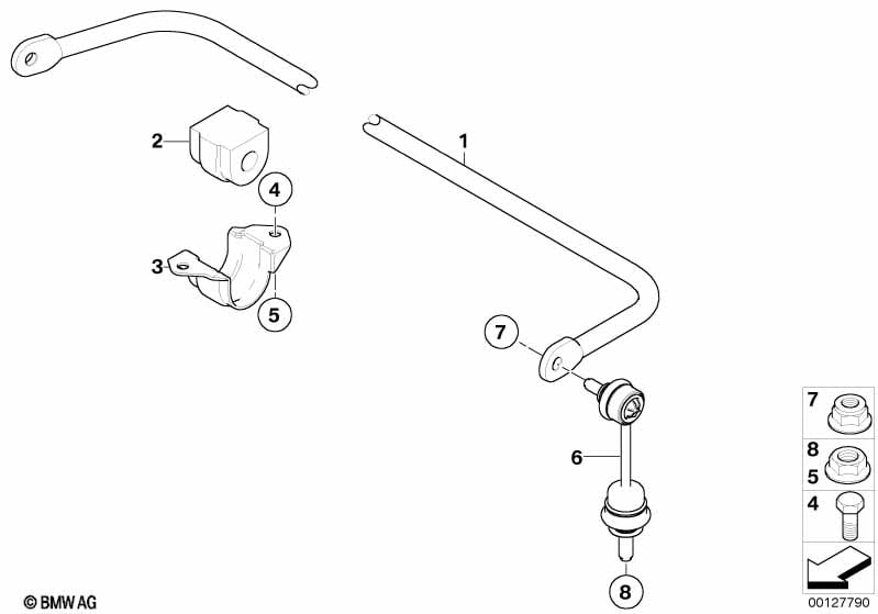 Stabilizer, rear