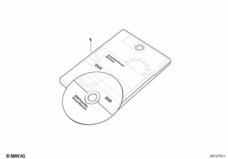DVD street map Navigation Option 606