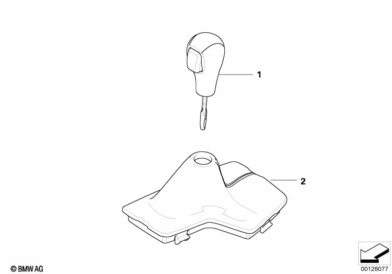 Selector lever handles / covers