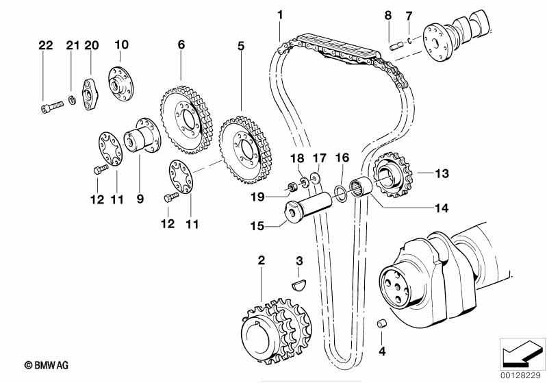 Genuine BMW 11311317962 E34 Sprocket Intake (Inc. M5) | ML Performance UK Car Parts