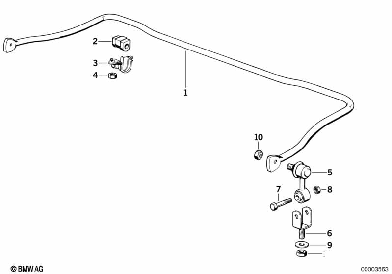 Stabilizer, front